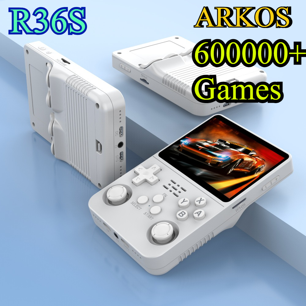 Gaming Console Handheld Best - BOYHOM 256G Open Source R36S Retro