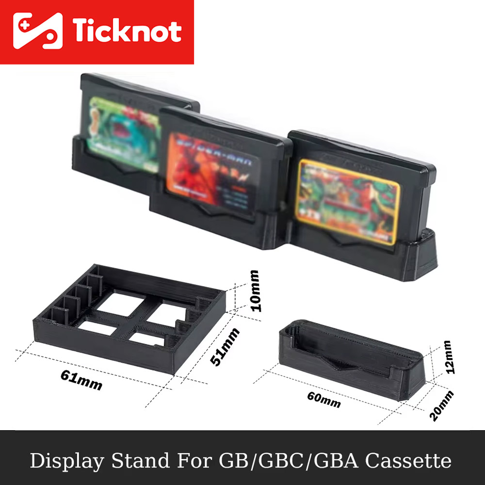 Gaming Console Stand - 3D Print Game Storage Stand Bracket