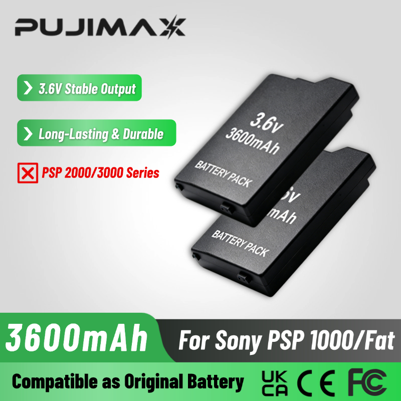 Gaming Console New - PUJIMAX 3600mAh 3.6V New Li-ion Battery