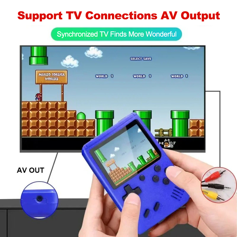 Gaming Console Vintage - Portable Retro Mini Video Game Console