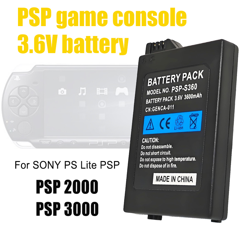 Gaming Console New - New 3.6V 3600mAh Built-in Battery for
