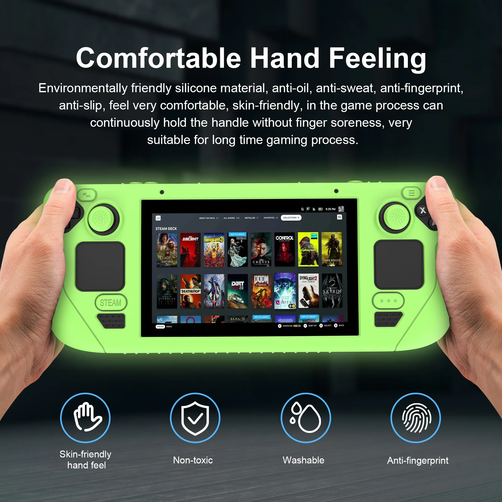 MOUDUNG Suitable for Steam Dec - Gaming Console Steam Deck avaliação e preço
