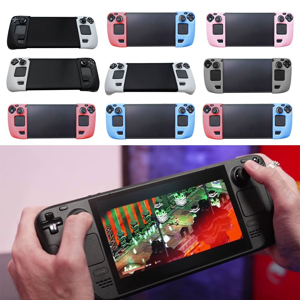 Portable Anti-slip Silicone Gr - Gaming Console Steam Deck avaliação e preço