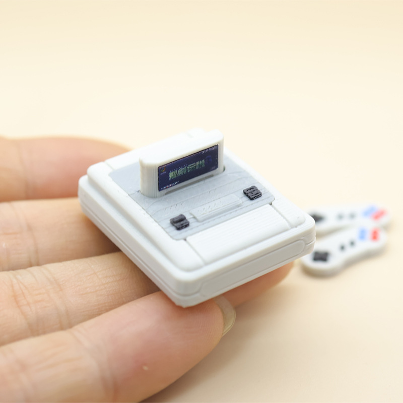 1set Dollhouse Mini Retro Game - Gaming Console Vintage avaliação e preço