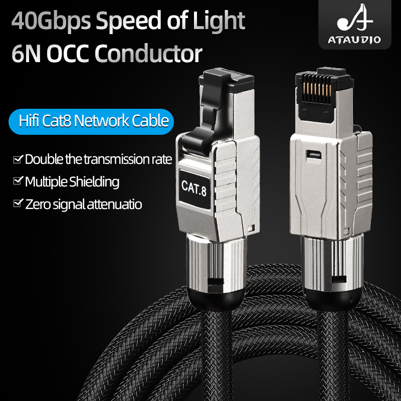 Hi-end HiFi Ethernet Cable for - Lan Cable Gaming avaliação e preço
