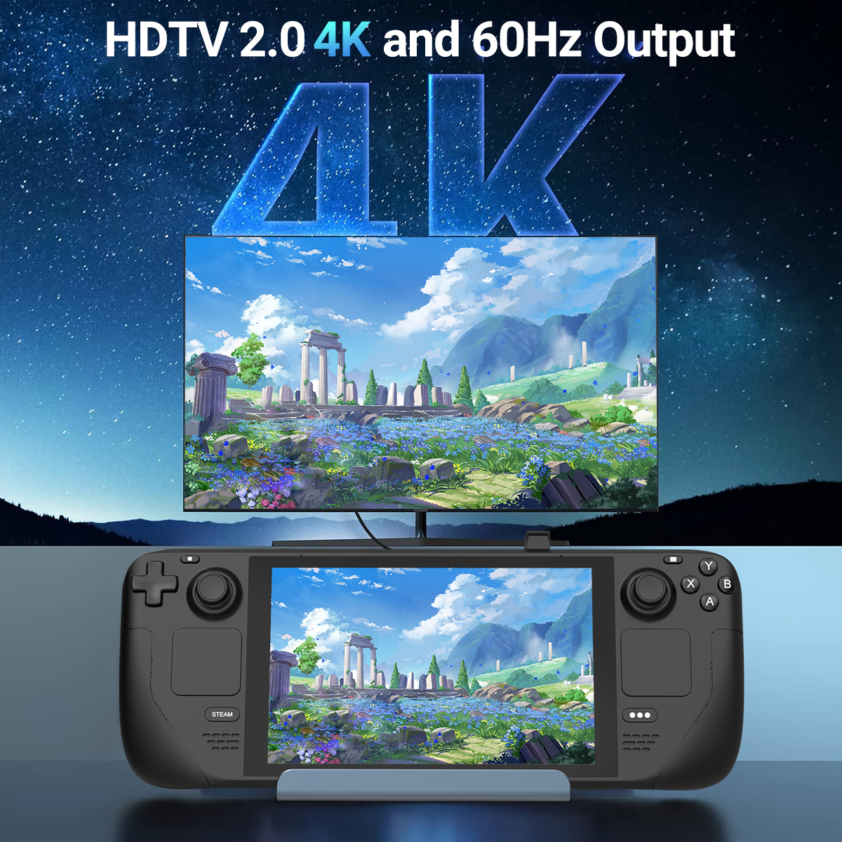 5 In 1 USB-C Game Hub Type-C C - Gaming Console Steam Deck avaliação e preço
