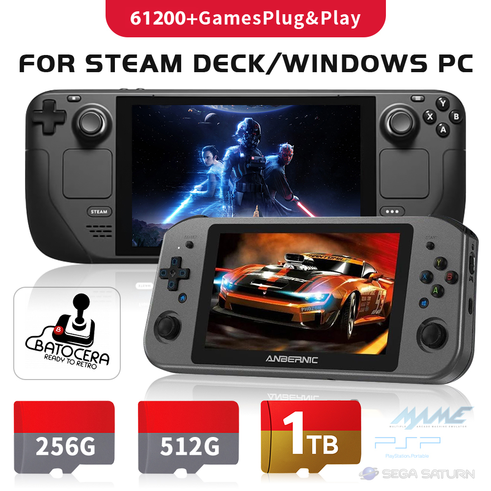 1TB Latest Batocera 39 OS TF G - Gaming Console Steam Deck avaliação e preço