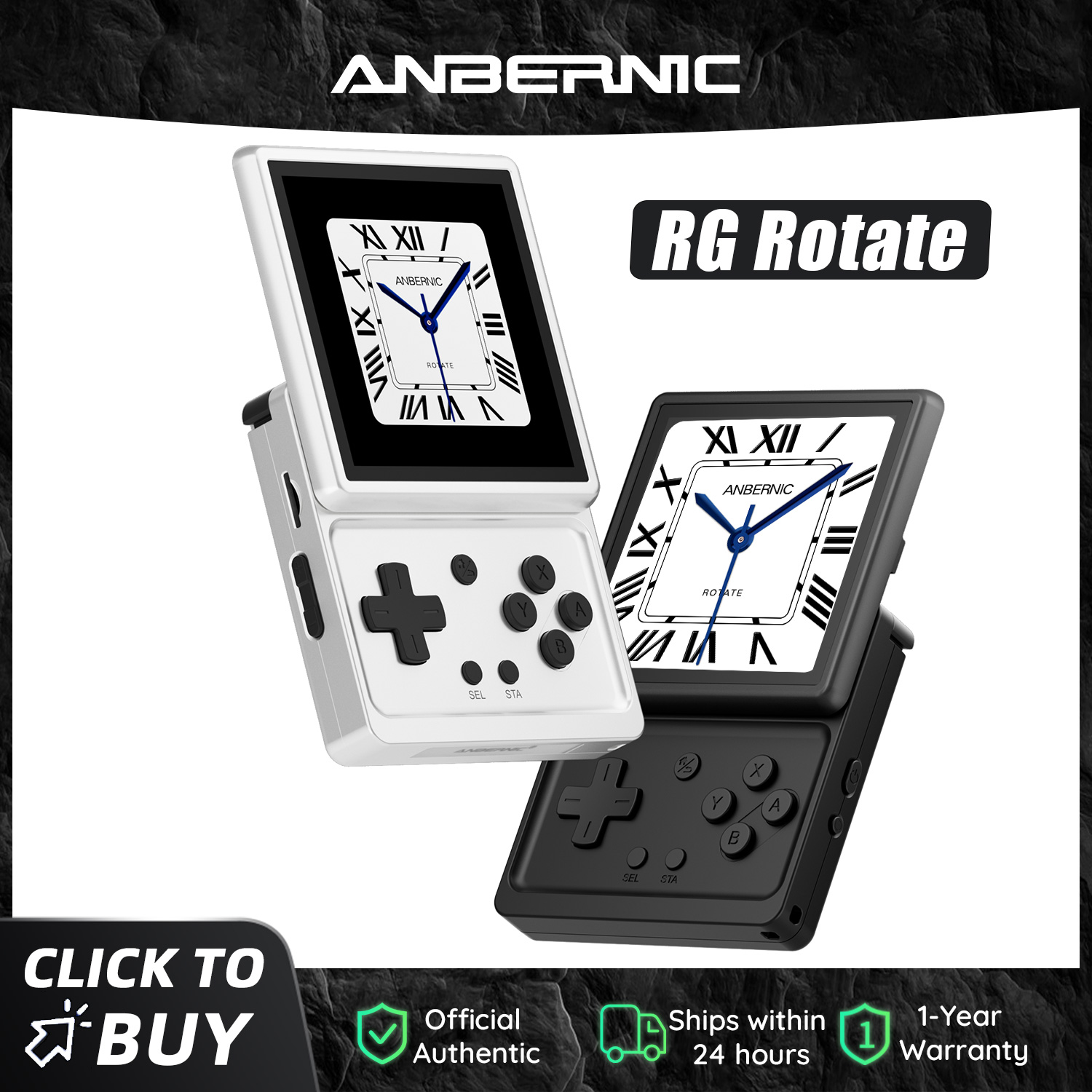 Anbernic RG Rotate Retro Handh - Gaming Console 5 Year Old avaliação e preço