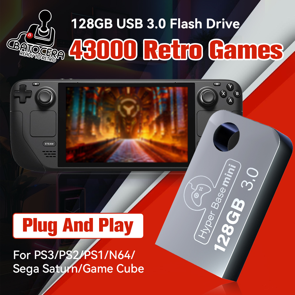Batocera 128G Gaming Stick Wit - Gaming Console Steam Deck avaliação e preço