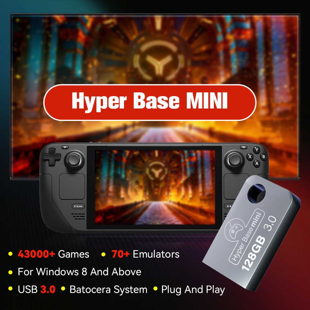 Batocera 128G Gaming Stick Wit - Gaming Console Steam Deck avaliação e preço