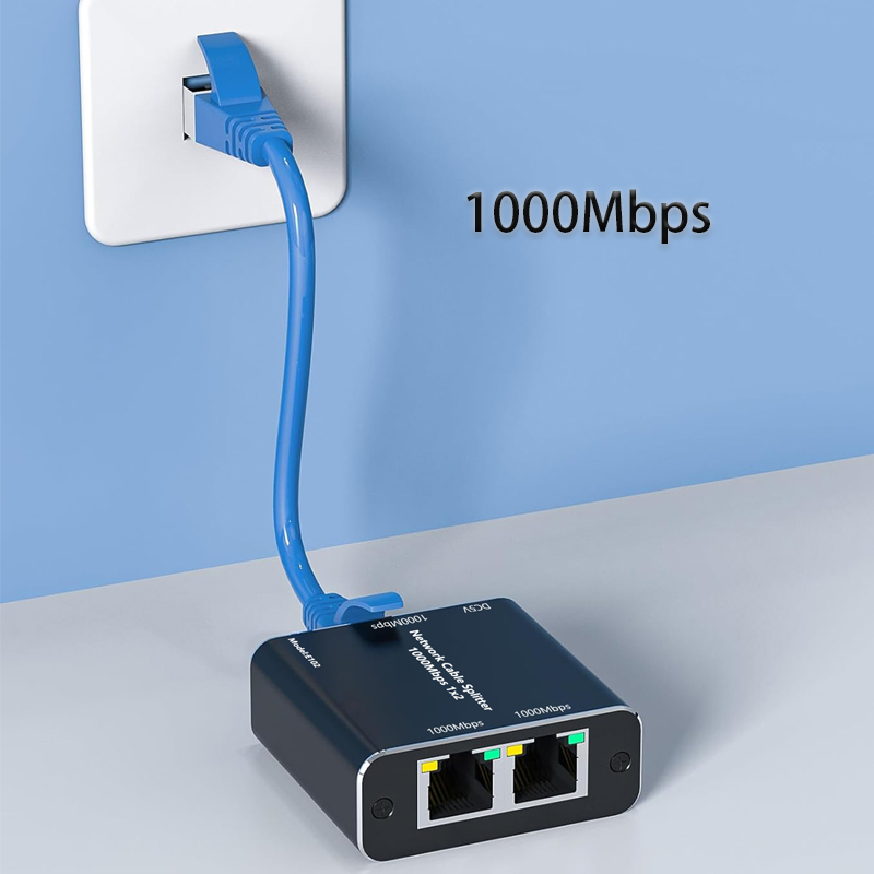 Gigabit Network Cable Splitter - Lan Cable Gaming avaliação e preço
