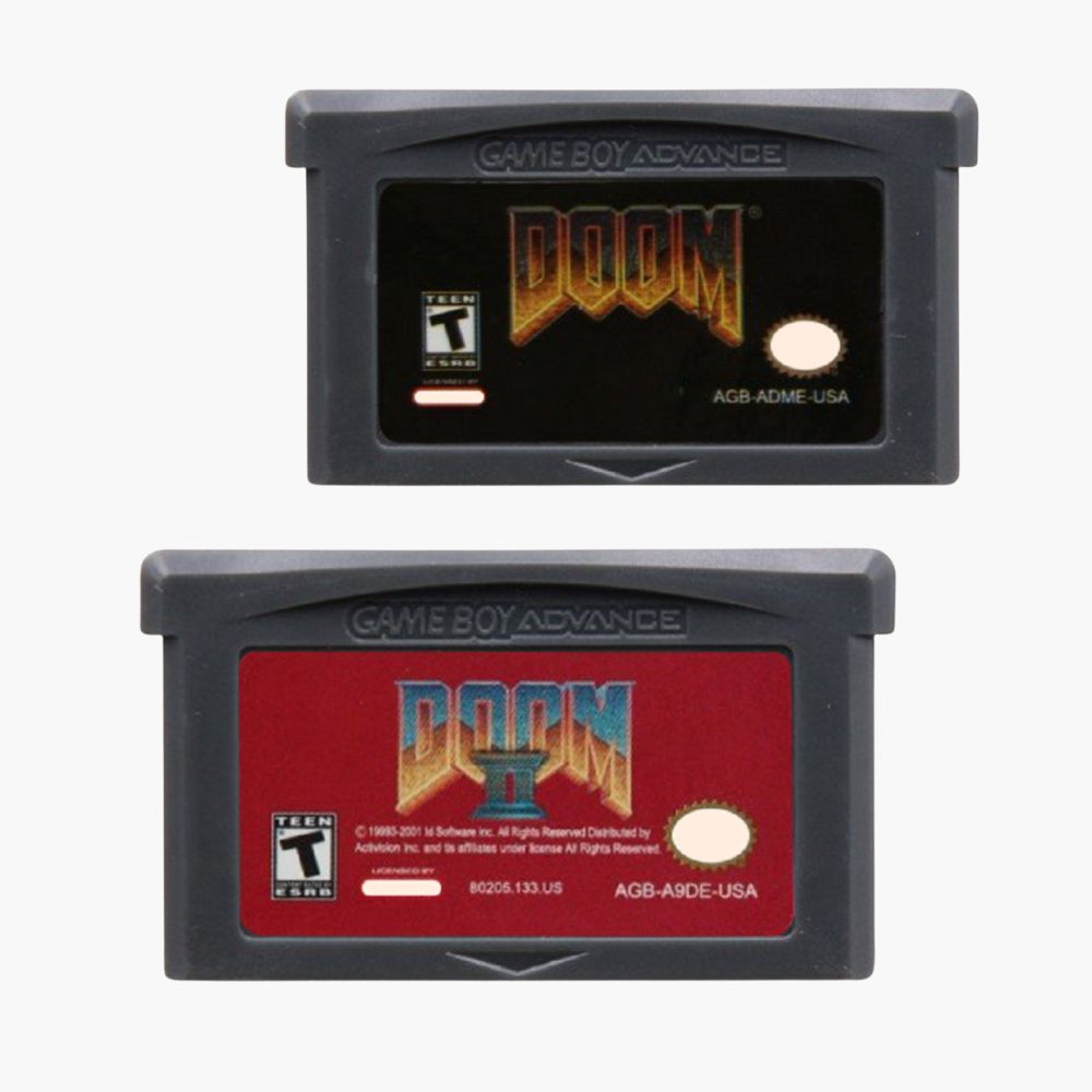 DOOM Series 32 Bit GBA Game Ca - Gaming Console Vintage avaliação e preço