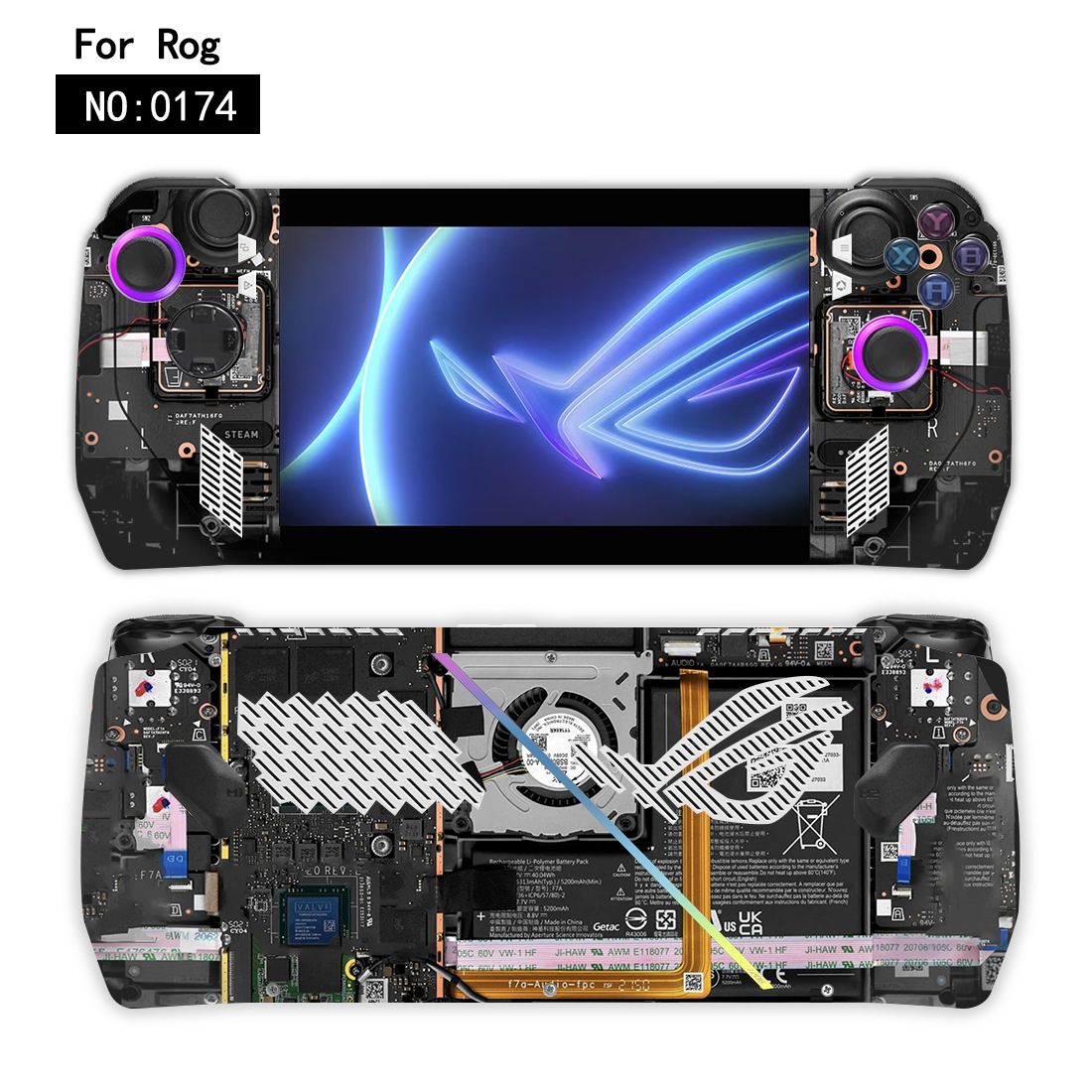 New Stickers Cover Case For As - Gaming Console New avaliação e preço