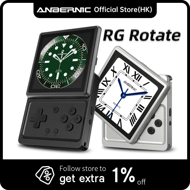 ANBERNIC RG Rotate Retro Handh - Gaming Console 5 Year Old avaliação e preço