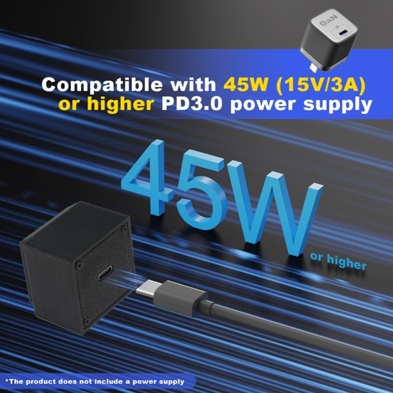 Replacement 15V/3A Type-C Inte - Gaming Console Type avaliação e preço