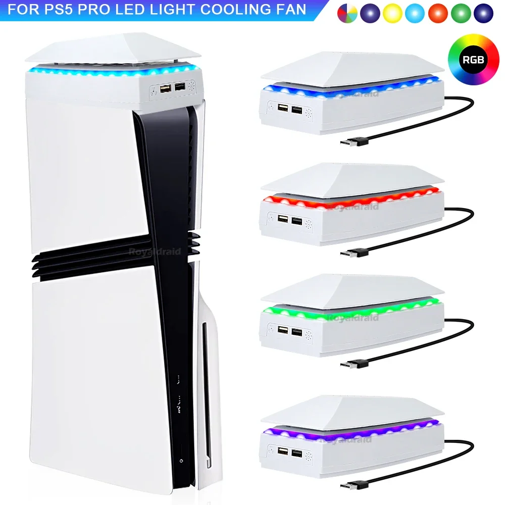 Top Cooling Fan for PS5 PRO To - Gaming Console Stand avaliação e preço