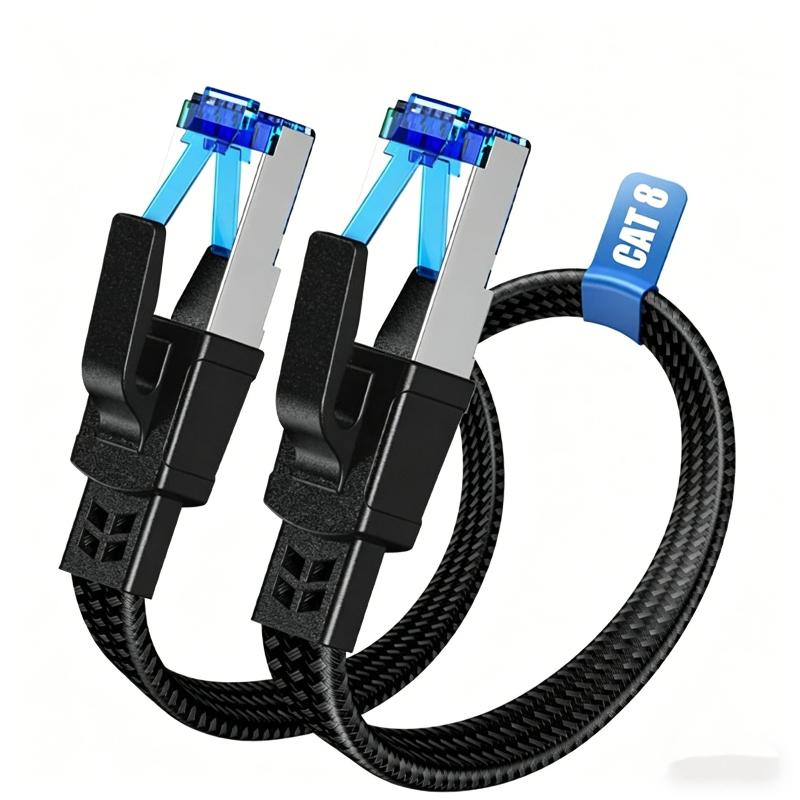 High Speed CAT8 RJ45 LAN Cable - Lan Cable Gaming avaliação e preço