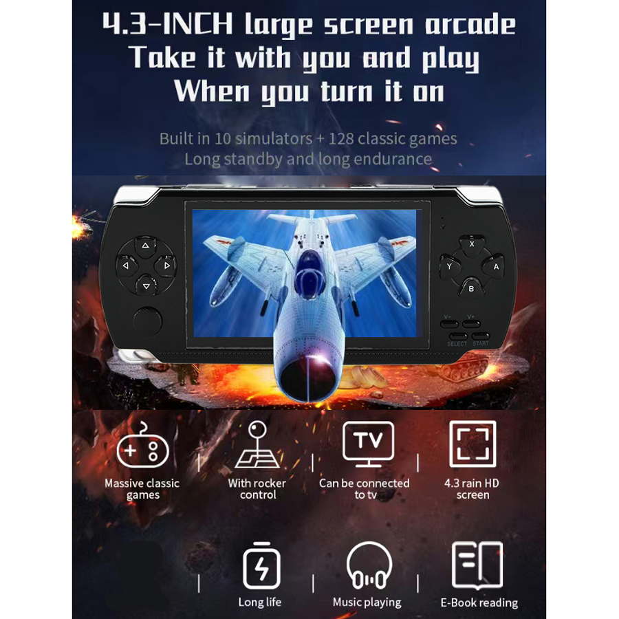Handheld Portable Retro Video  - Gaming Console 5 Year Old avaliação e preço