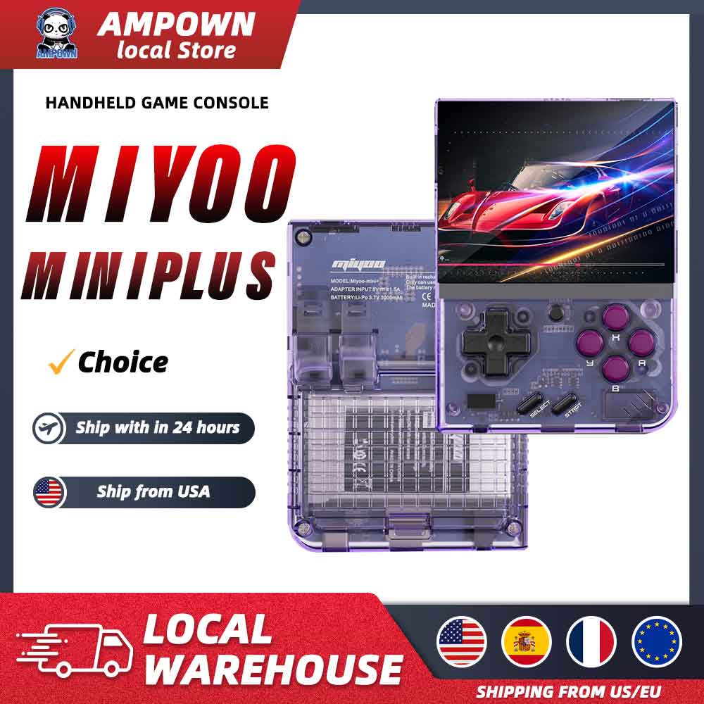 MIYOO Mini Plus Mini+ Portable - Gaming Console Type avaliação e preço