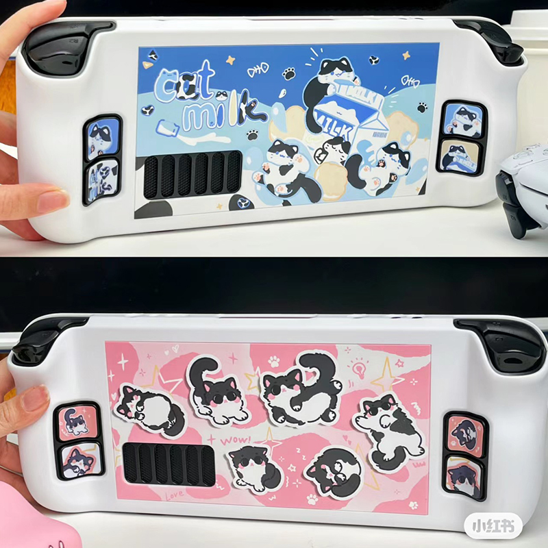 Cartoon Milk Cat Protective Ca - Gaming Console Steam Deck avaliação e preço