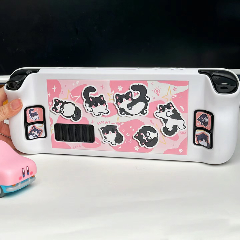 Cartoon Milk Cat Protective Ca - Gaming Console Steam Deck avaliação e preço