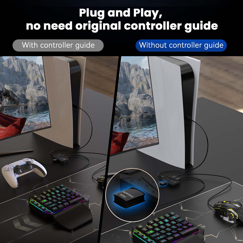 for PS5 Gaming Keyboard Mouse  - Gaming Console Type avaliação e preço