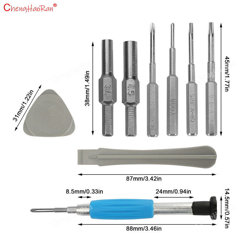 1Set Screwdriver Set 9+n1 Repa - Gaming Console New avaliação e preço