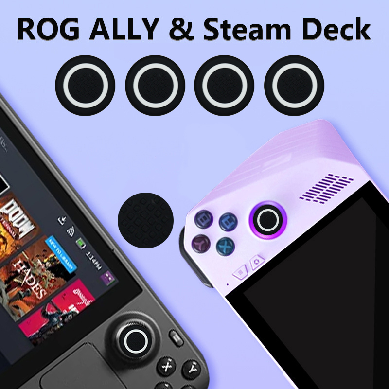 4pcs Silicone Joystick Thumb G - Gaming Console Steam Deck avaliação e preço
