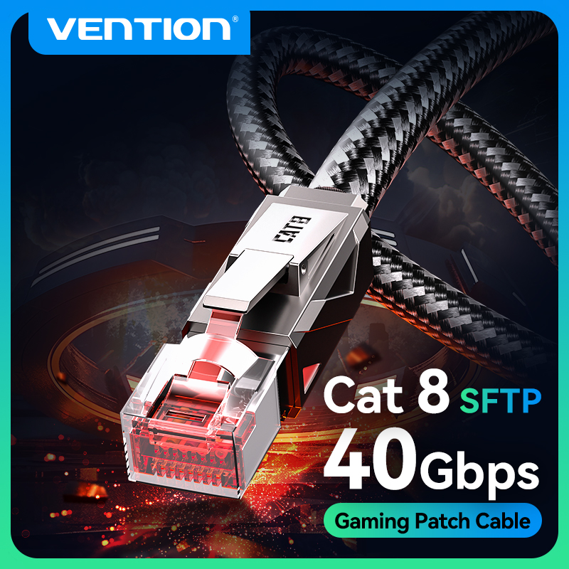 Vention Cat8 Ethernet Cable 40 - Lan Cable Gaming avaliação e preço