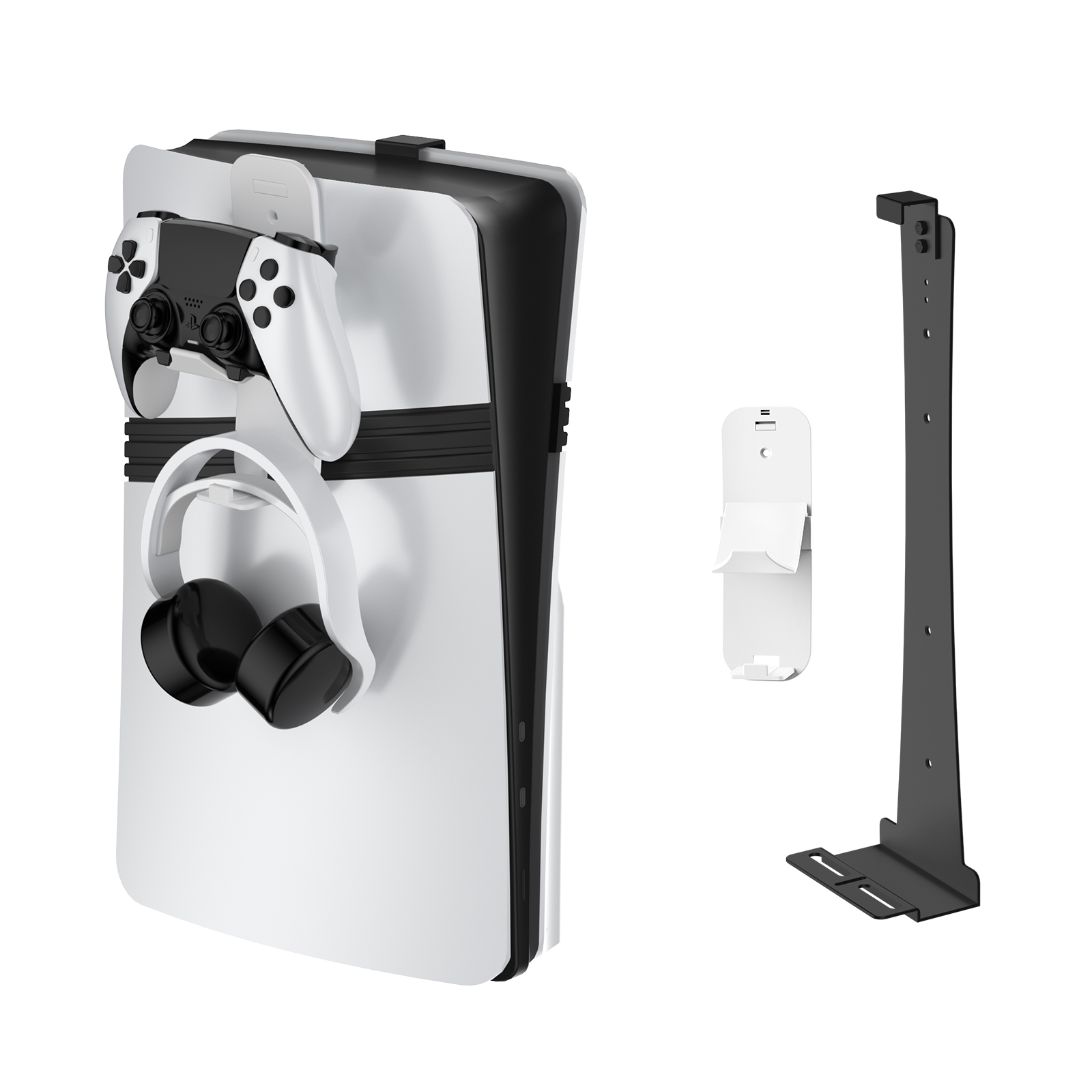 Steel Wall Mount Bracket Compa - Gaming Console Stand avaliação e preço