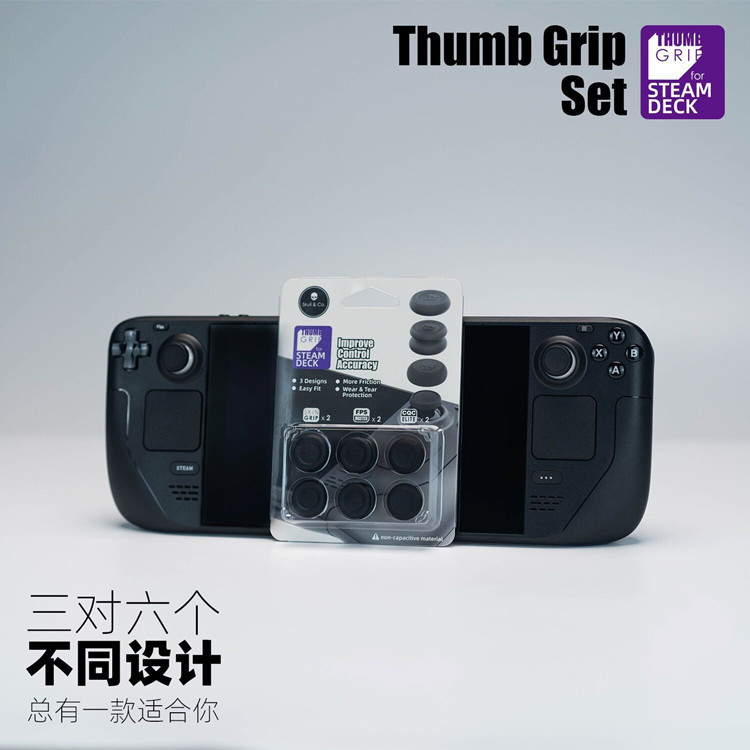 Skull&Co. Thumb Grip Set Caps  - Gaming Console Steam Deck avaliação e preço