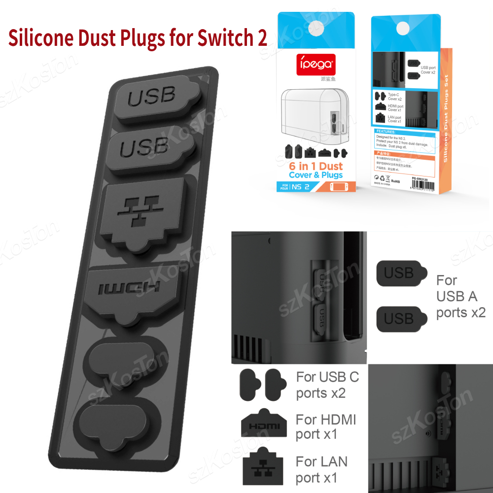 Silicone Dust Plugs Set for Sw - Gaming Console Type avaliação e preço