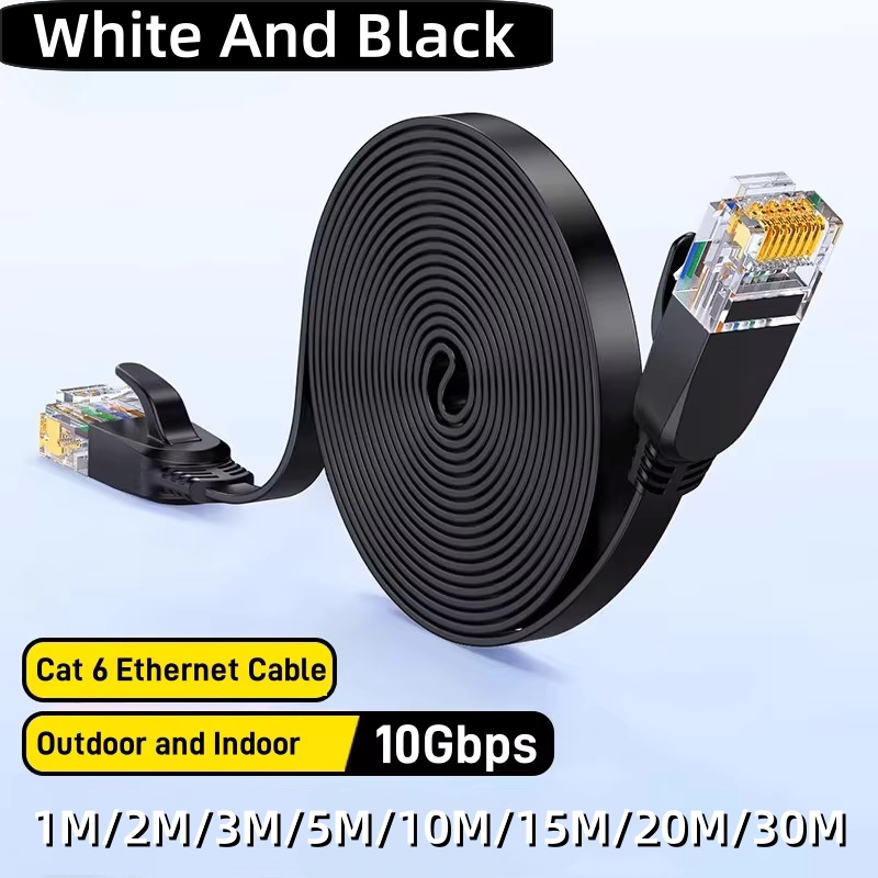Cat 6 Ethernet Flat Cable, Out - Lan Cable Gaming avaliação e preço