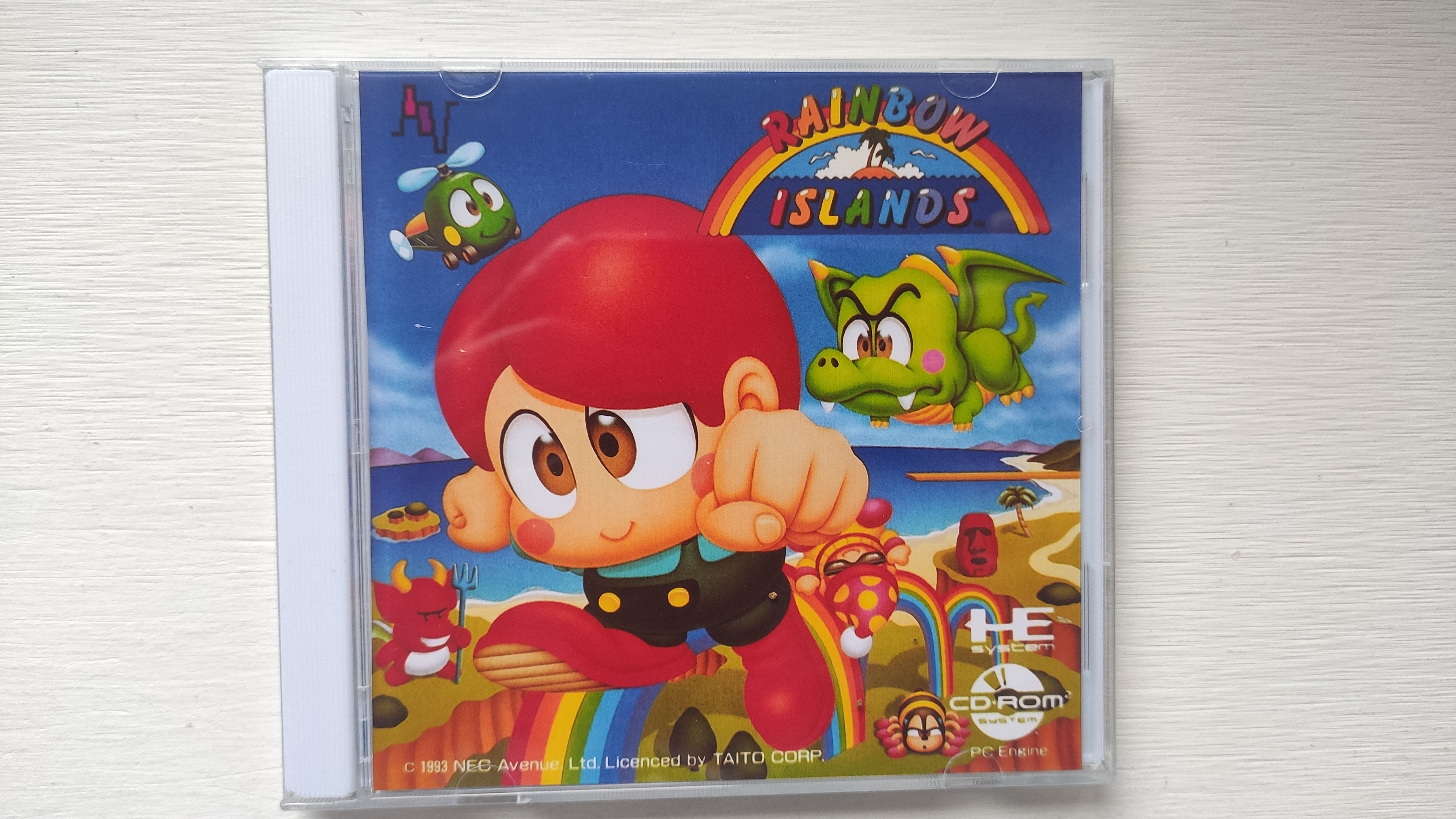 PC engine Copy Disc Game rainb - Gaming Console Vintage avaliação e preço