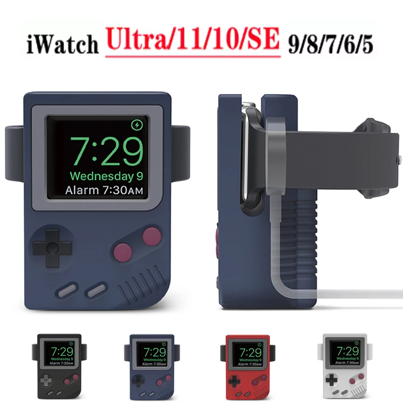 Silicone Holder for IWatch Cha - Gaming Console Vintage avaliação e preço