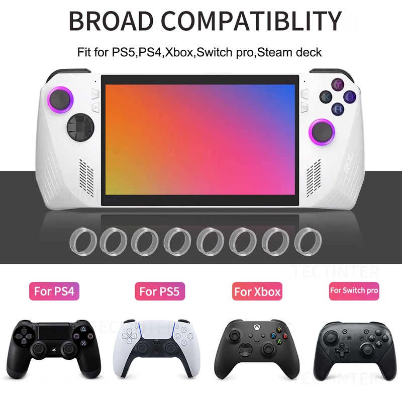 8pcs Elastic Protective Joysti - Gaming Console Steam Deck avaliação e preço