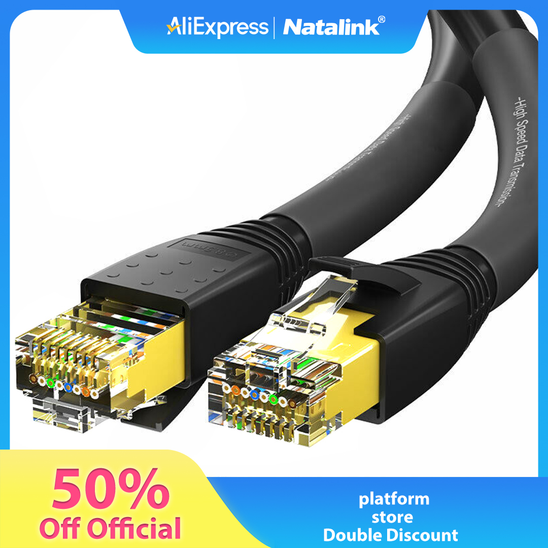 Natalink CAT8 Ethernet Cable 2 - Lan Cable Gaming avaliação e preço