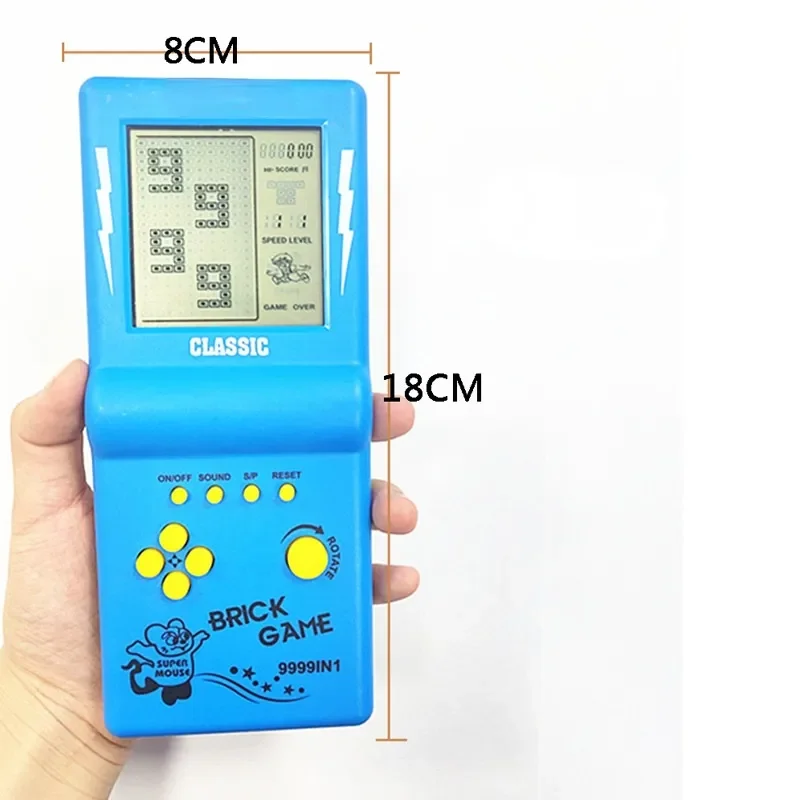 Russian Blocks Game Portable H - Gaming Console 5 Year Old avaliação e preço