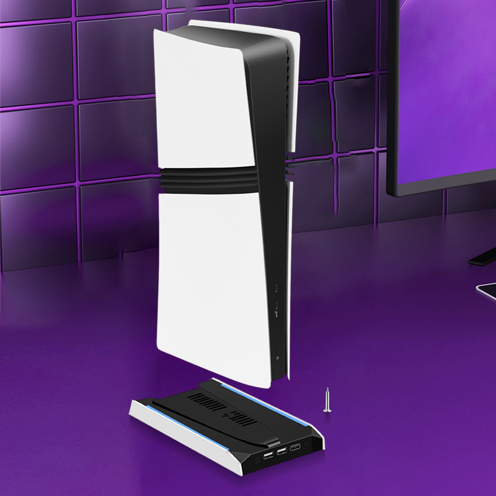 For PS 5 Slim/PS 5 Pro RGB Ver - Gaming Console Stand avaliação e preço