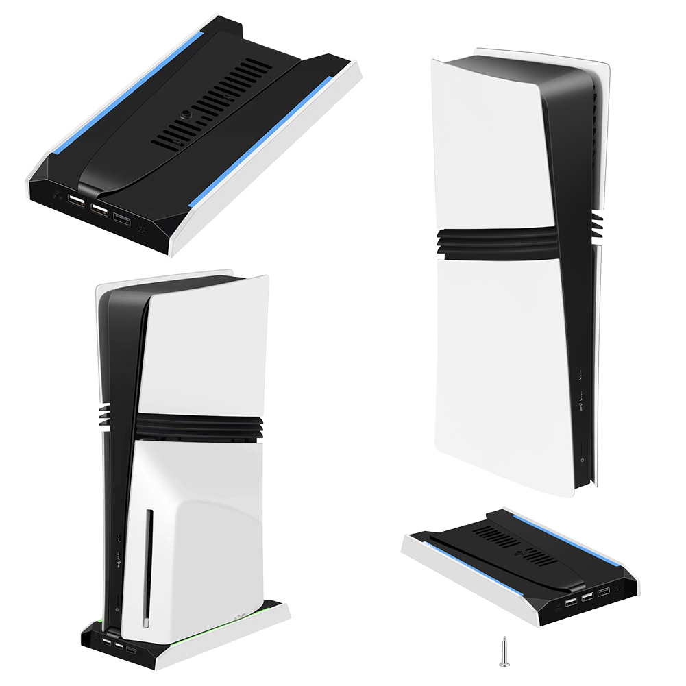 For PS 5 Slim/PS 5 Pro RGB Ver - Gaming Console Stand avaliação e preço