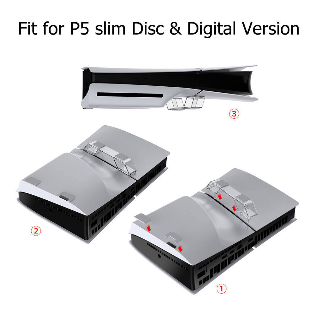 Horizontal Stand for PS5 Slim  - Gaming Console Stand avaliação e preço