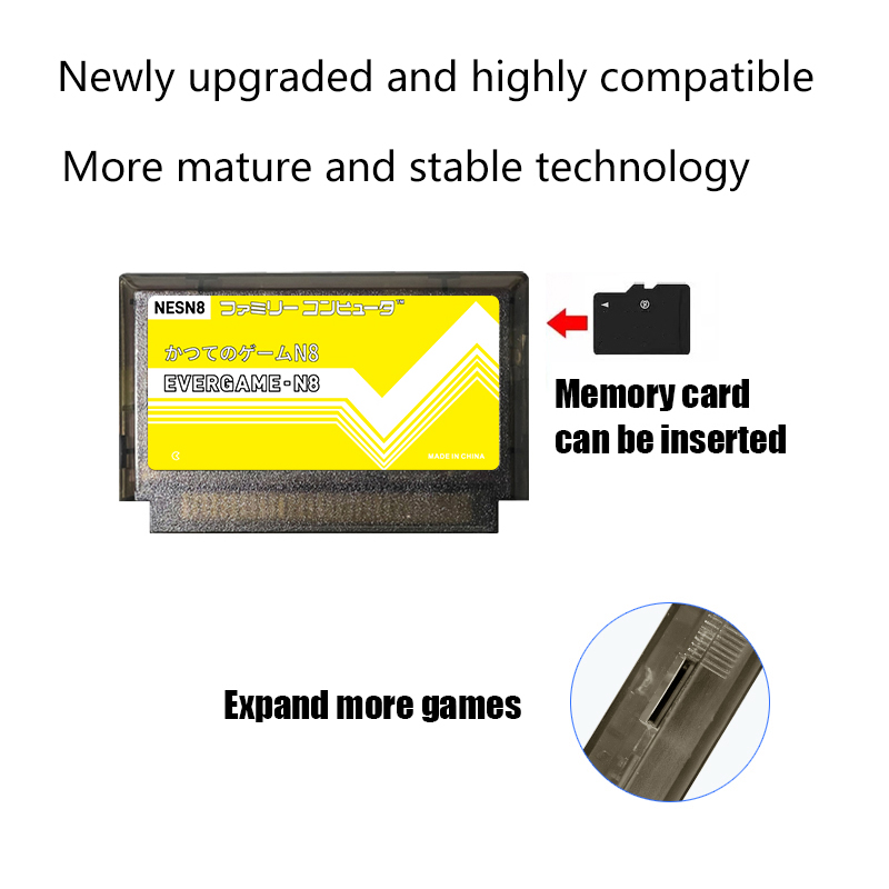 REMANK EVERGAME N8 NES Cartrid - Gaming Console Vintage avaliação e preço