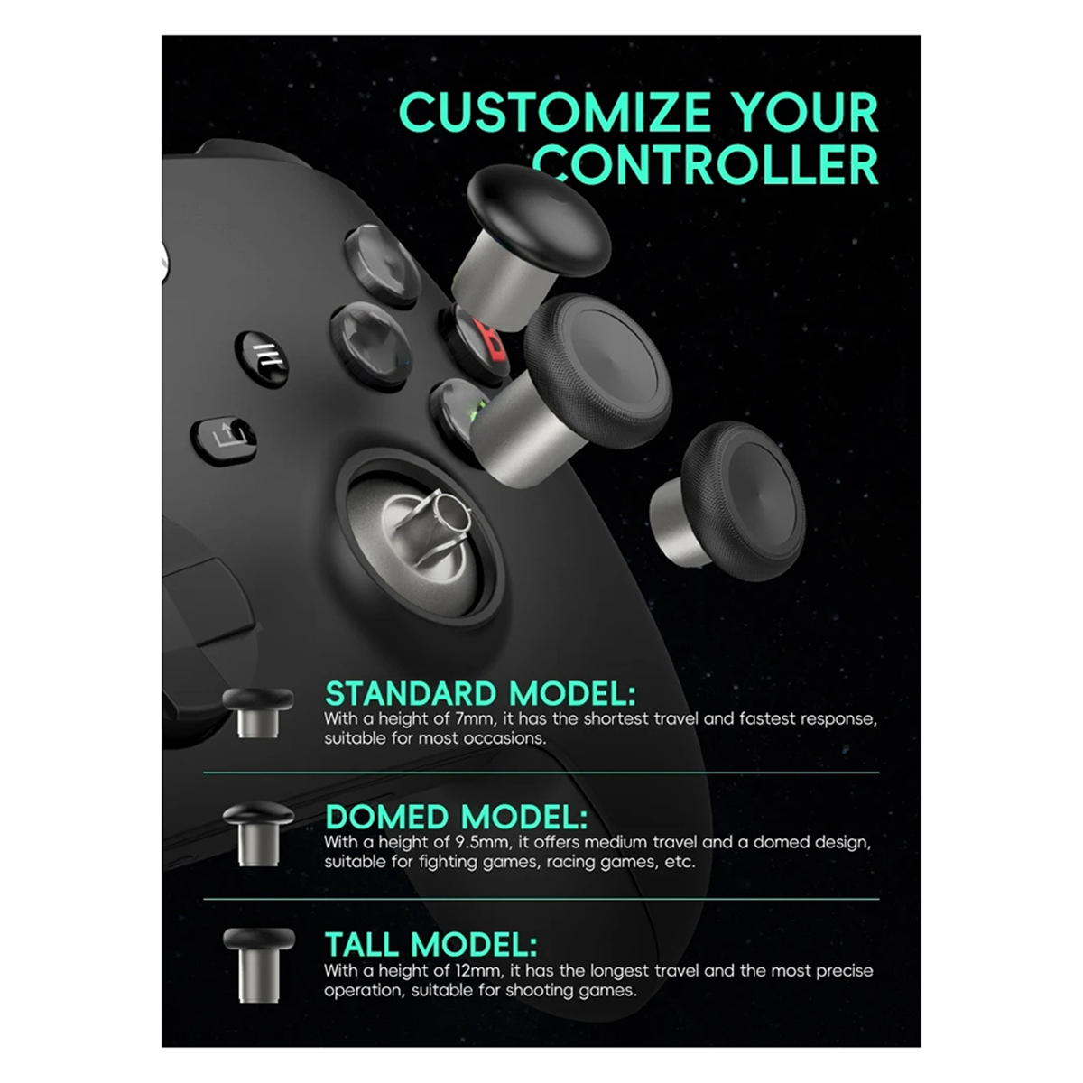 N-B63C 8 PACK Metal Magnetic T - Gaming Console Stand avaliação e preço
