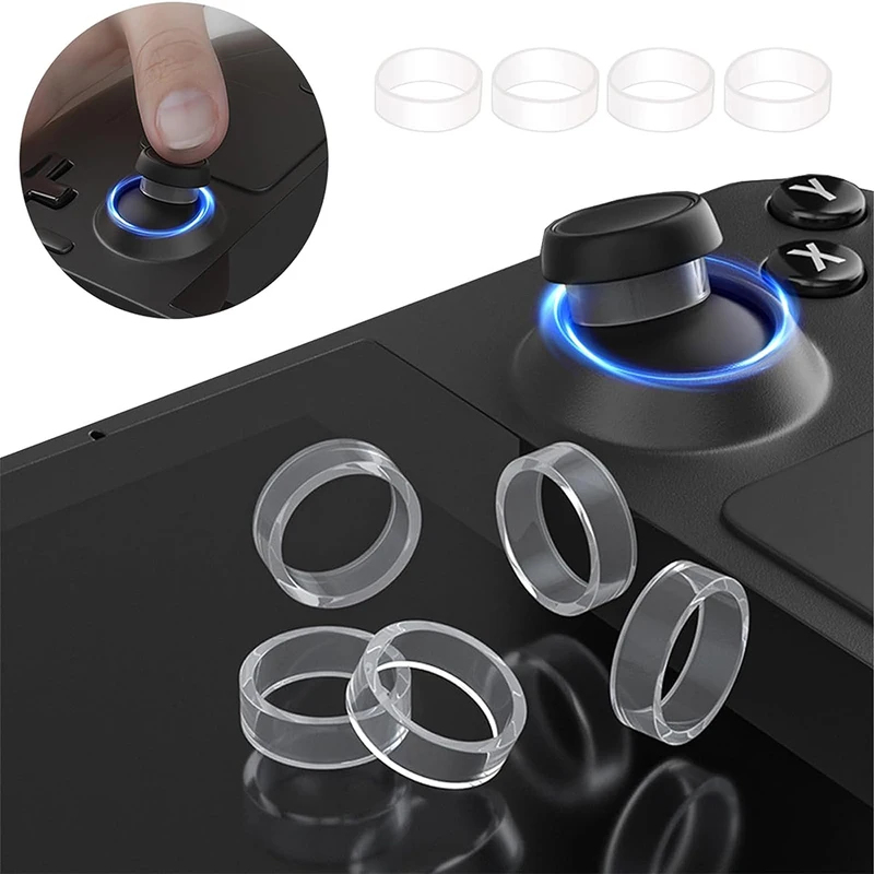 8Pcs elastic silicone joystick - Gaming Console Steam Deck avaliação e preço