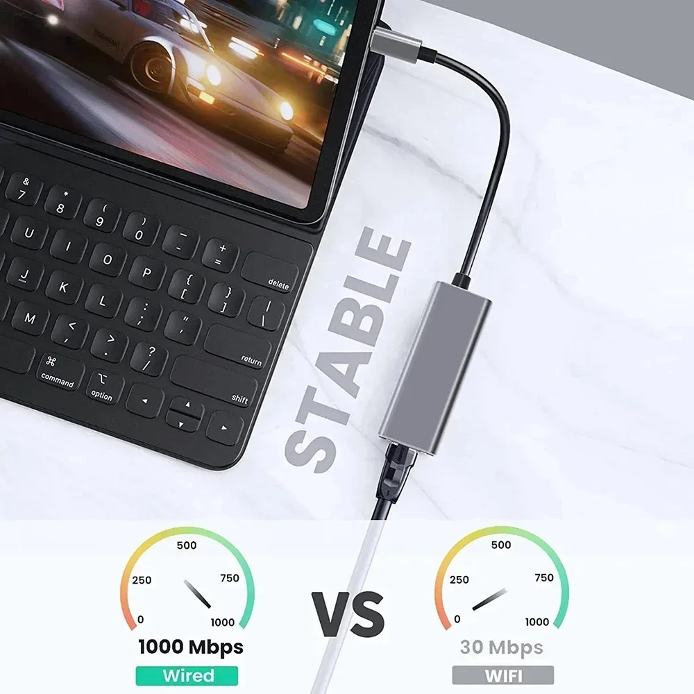 1000Mbps USB Ethernet Adapter  - Lan Cable Gaming avaliação e preço